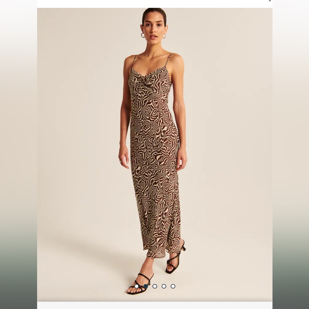 Cinch-Front Maxi dress size S from Abercrombie & Fitch, never worn